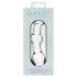 Clarity Utopian Mystique - ribbed glass anal dildo (clear)