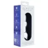 Clarity Utopian Mystique - ribbed glass anal dildo (clear)