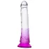 Lonely Lance - Suction Cup Dildo (Purple-Clear)