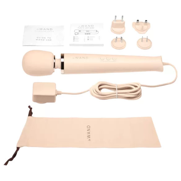 le Wand - Exclusive Plug-In Massager Vibrator (Beige)