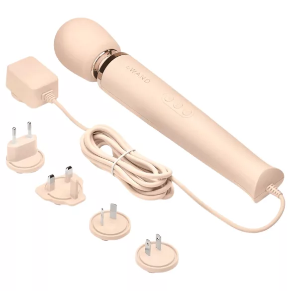 le Wand - Exclusive Plug-In Massager Vibrator (Beige)