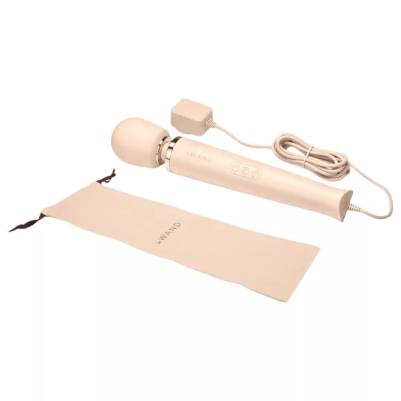 le Wand - Exclusive Plug-In Massager Vibrator (Beige)