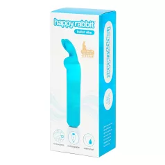 Happyrabbit Bullet - Rechargeable Bunny Wand Vibrator (Blue)