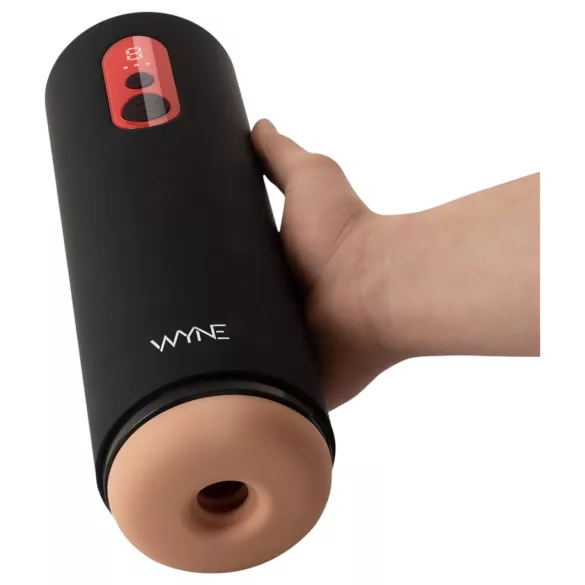 WYNE 08 up-and-down pulsating masturbator with LED display