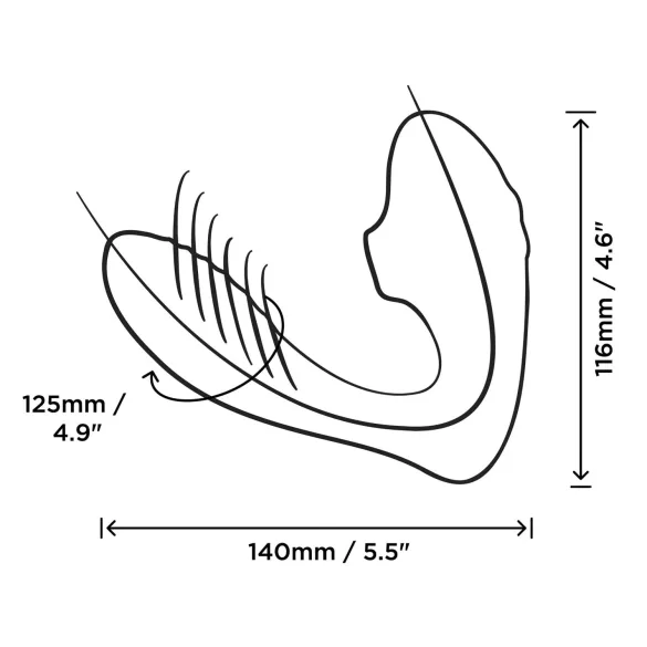 ROMP Reverb - Airwave 2‑in‑1 G‑Spot Vibrator (Purple)