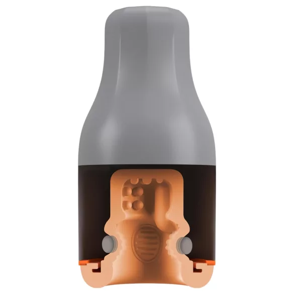 Rebel - Waterproof Grip Masturbator (Natural Gray)