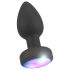 ANOS - Illuminating Vibrating Anal Plug (Black)