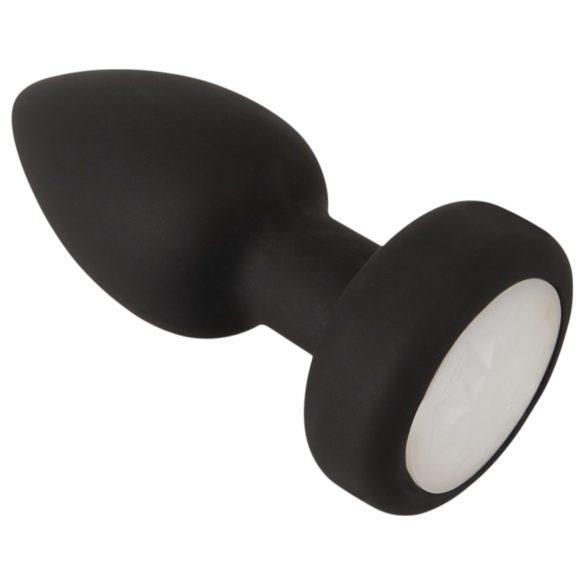ANOS - Illuminating Vibrating Anal Plug (Black)