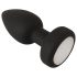 ANOS - Illuminating Vibrating Anal Plug (Black)