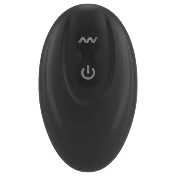 Rebel - Prostate Vibrator with Ring for Penis and Testicles (Black)