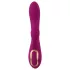 Javida - 3-in-1 Beaded Rotating Vibrator (Purple)