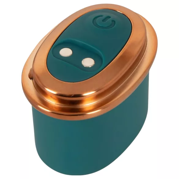 Couples Choice - 4‑in‑1 versatile remote‑control vibrator (turquoise)
