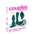 Couples Choice - 4‑in‑1 versatile remote‑control vibrator (turquoise)