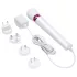 Le Wand Petite Plug-In - White Massaging Vibrator