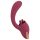 Javida - Dual Action Tongue Vibrator (Red)