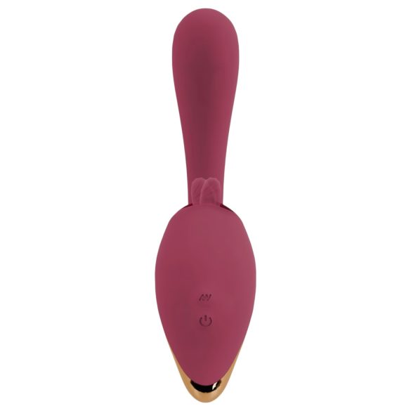 Javida - Dual Action Tongue Vibrator (Red)