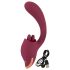 Javida - Dual Action Tongue Vibrator (Red)