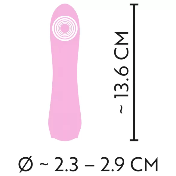 Cuties Mini 4 - rechargeable vibrator (pink)