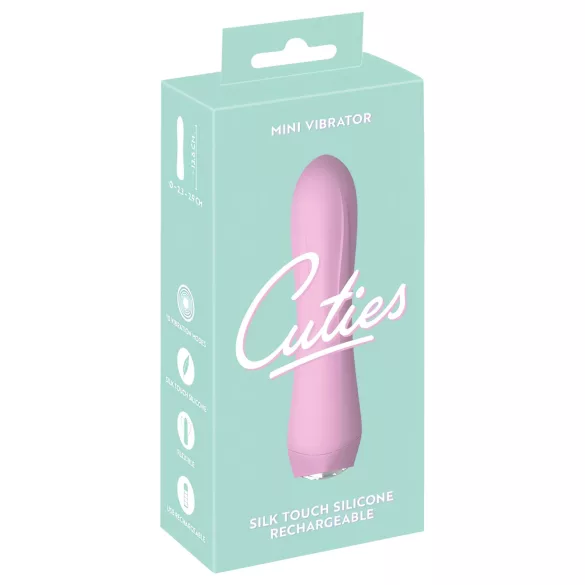Cuties Mini 4 - rechargeable vibrator (pink)