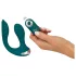 SMILE Hands-free - wearable insertable vibrator (turquoise)