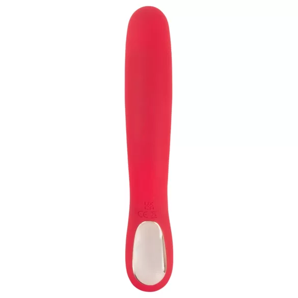 Smile Thumping Rabbit - Rechargeable 3-Motor Vibrator (Red)