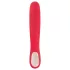 Smile Thumping Rabbit - Rechargeable 3-Motor Vibrator (Red)