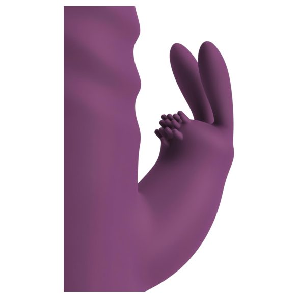 Javida - Purple Thrusting Vibrator with Clitoral Arm