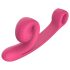 Snail Vibe Curve - 2-in-1 Clitoral Vibrator (Pink)