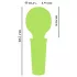You2Toys Mini Wand - Rechargeable Massager Vibrator (Green)