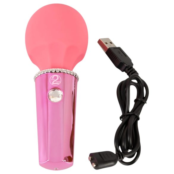 You2Toys Mini Wand - Rechargeable Pink Massager Vibrator
