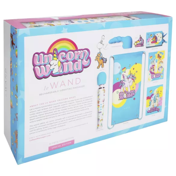 le Wand Unicorn - Rainbow Massager Vibrator Set
