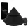 The Cowgirl Cone - app-controlled premium sex machine - with 2 interchangeable attachments, 20 vibration modes (black)