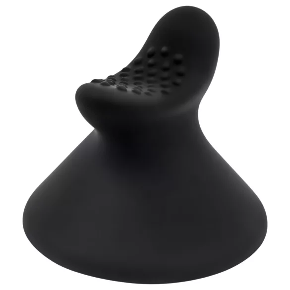 The Cowgirl Cone - app-controlled premium sex machine - with 2 interchangeable attachments, 20 vibration modes (black)