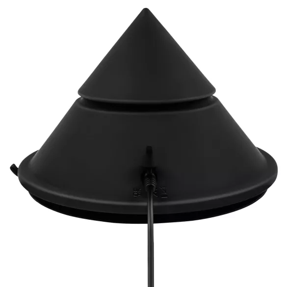 The Cowgirl Cone - app-controlled premium sex machine - with 2 interchangeable attachments, 20 vibration modes (black)