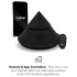 The Cowgirl Cone - app-controlled premium sex machine - with 2 interchangeable attachments, 20 vibration modes (black)