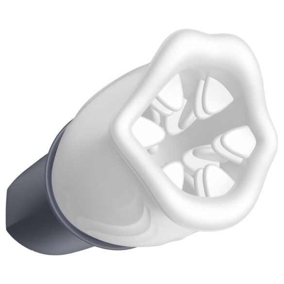 LUX Active First Class - Rotating Head Pleasure Device (White-Grey)