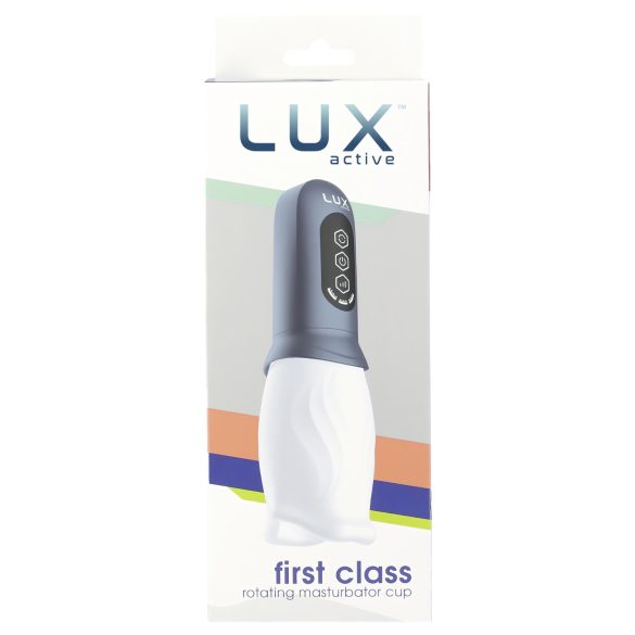 LUX Active First Class - Rotating Head Pleasure Device (White-Grey)