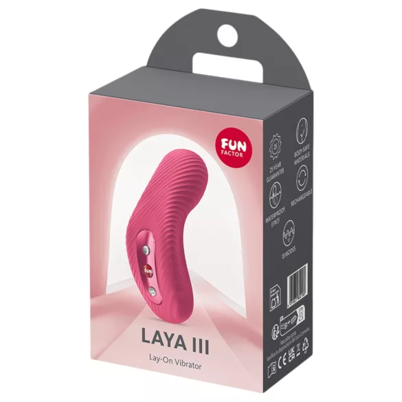 Fun Factory Laya III - waterproof clitoral vibrator (pink)