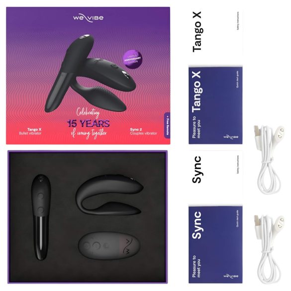 We-Vibe Collection - Couples Vibrator Set (Black)
