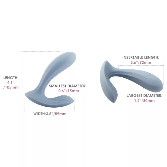 Svakom Erica - Smart Wearable Vibrator - (Blue)