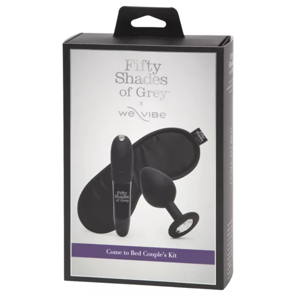 Fifty Shades of Grey - Come to Bed Set - 3 Pieces (Black)