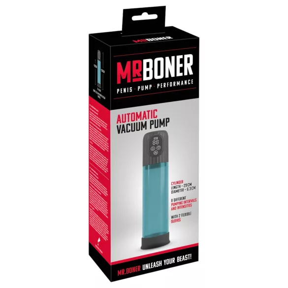 Mister Boner - automatic penis pump (blue)