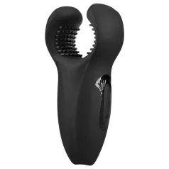 Rebel - moving-arm vibrating glans vibrator (black)