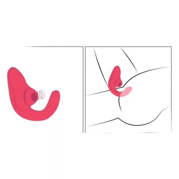Womanizer Blend - G-spot vibrator and clitoral stimulator (coral)