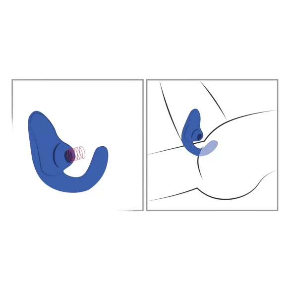 Womanizer Blend - G-spot vibrator and clitoral stimulator (blue)