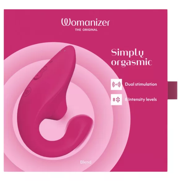 Womanizer Blend - G-spot vibrator and clitoral stimulator (pink)