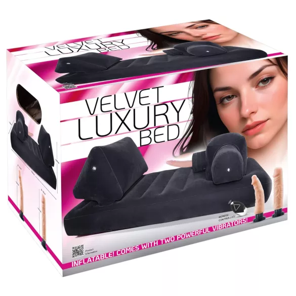 You2Toys Velvet Luxury - sex machine with built‑in bed (black)