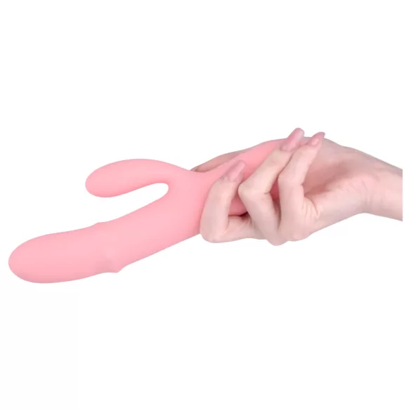 Svakom Mora Neo - App-controlled beaded rabbit vibrator (pink)
