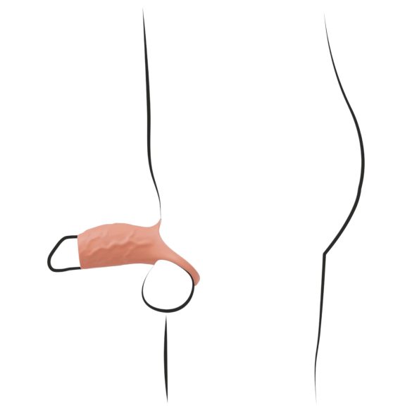 Realistixxx - Open Vibrating Sleeve (Natural)