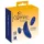 Smile - wearable extra-thin, remote-controlled knicker vibrator (blue)